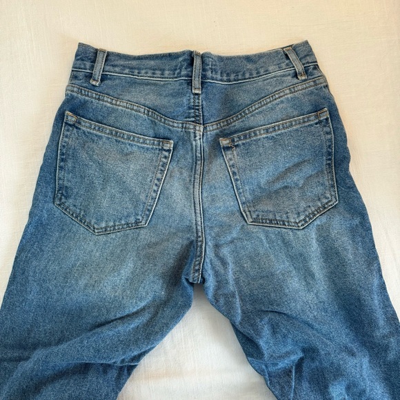 Forever 21 Blue Mom Jeans Button-Fly Size 24 - Picture 3 of 5